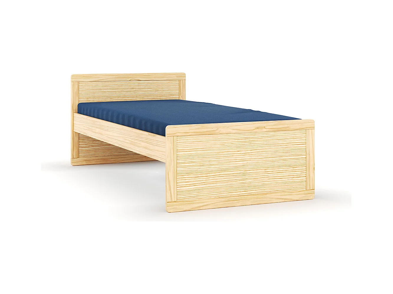 Lit évolutif 90x190 cm bois massif bois PETER
