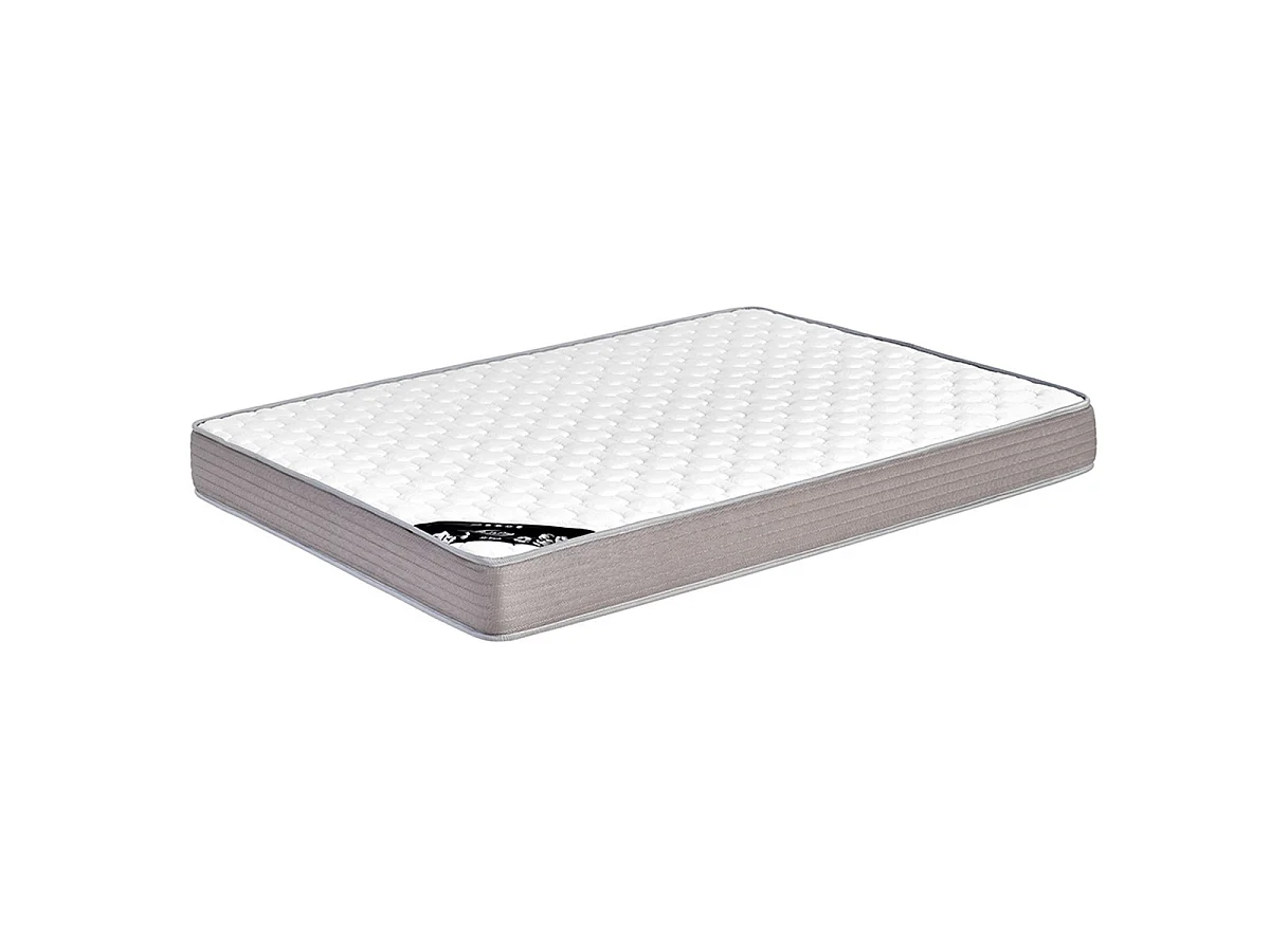 Pack lit palette avec matelas 140x200 cm bois massif bois naturel CEMBRO