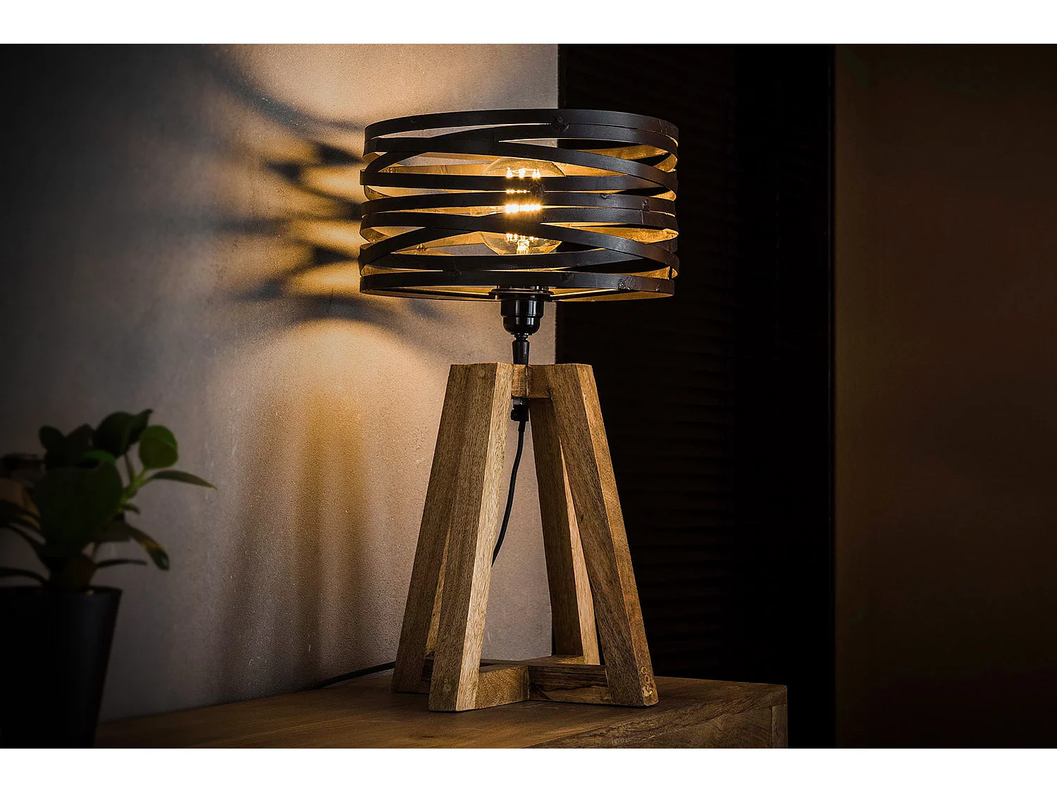 Lampe - Noir Bois - DALIAN