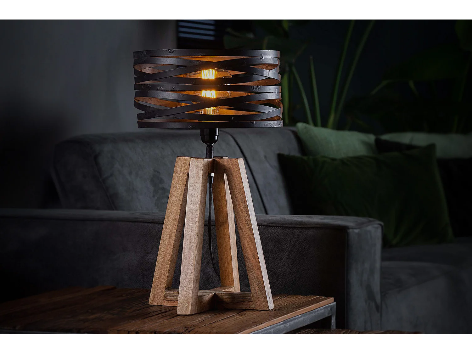 Lampe - Noir Bois - DALIAN