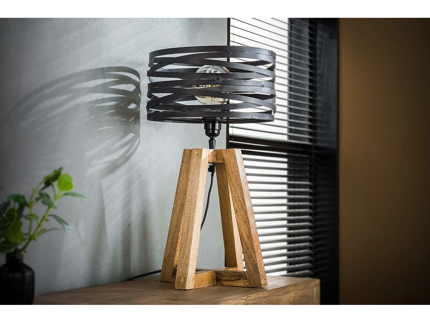 Lampe - Noir Bois - DALIAN