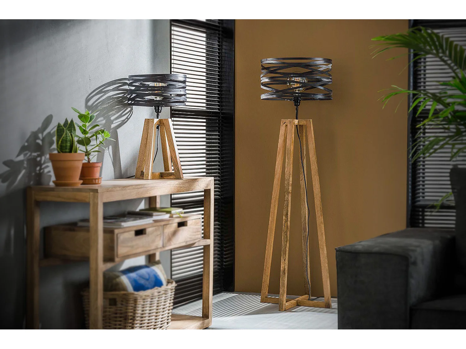 Lampe - Noir Bois - DALIAN