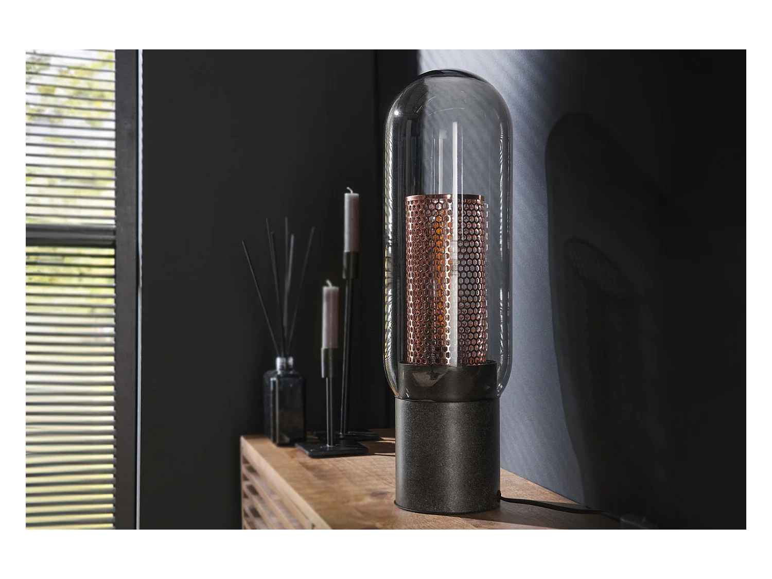 Lámpara - Negro Cristal - TRIEST