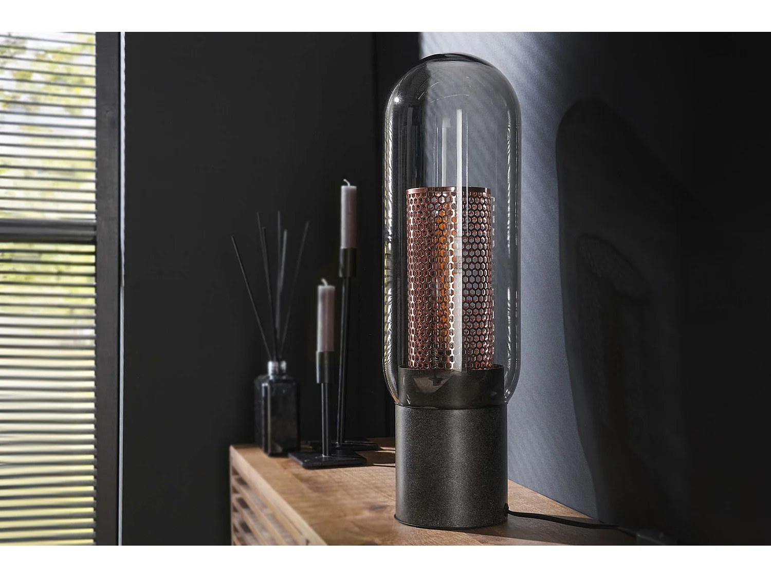 Lámpara - Negro Cristal - TRIEST