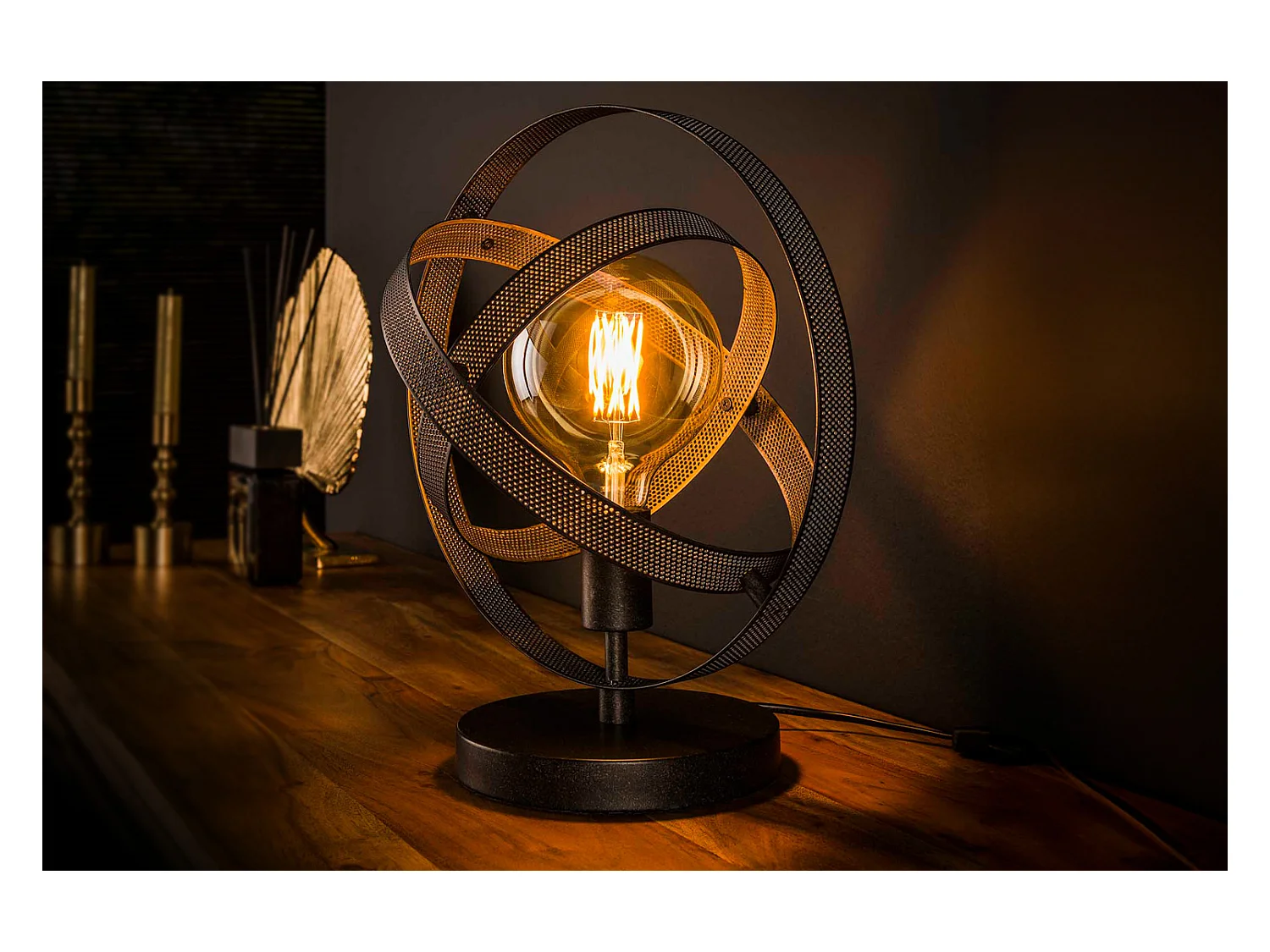 Lampe - Noir métal - DILLY
