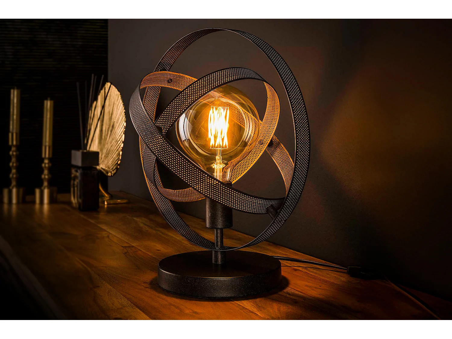 Lampe - Noir métal - DILLY