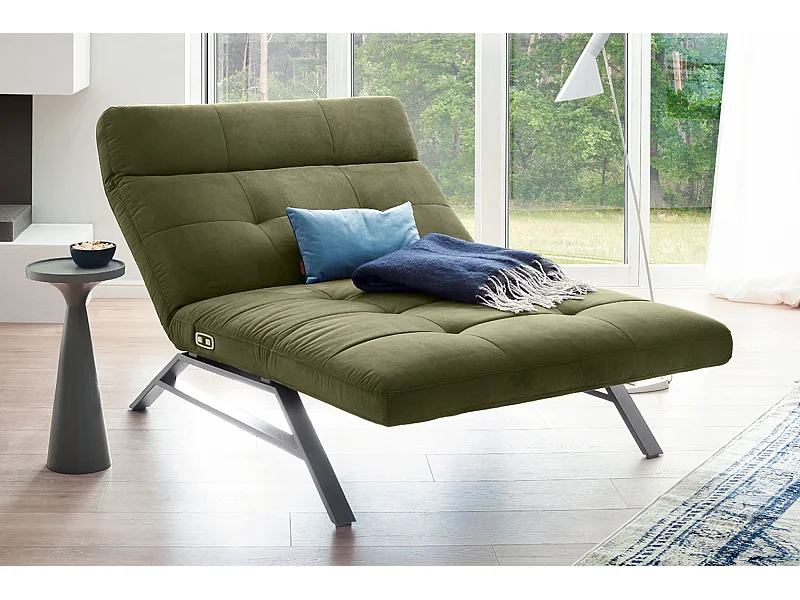 Couch - Donkergroen Fluweel - AMERIVA