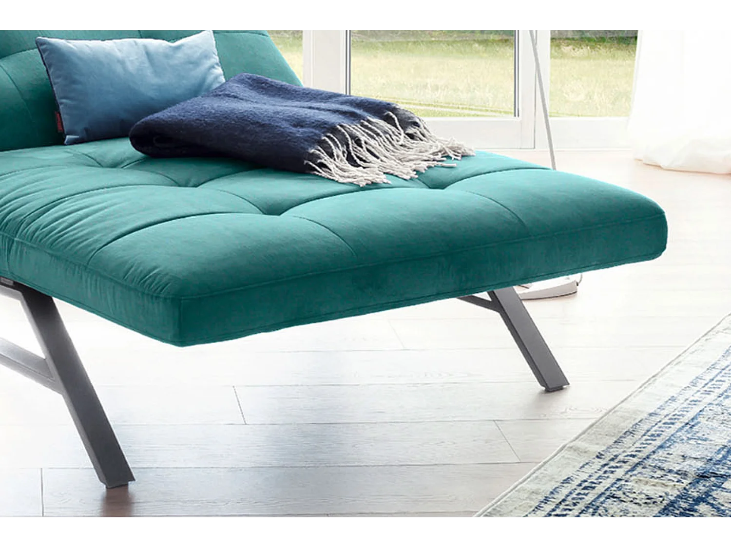 Liege - Smaragdgrün Velvet - AMERIVA