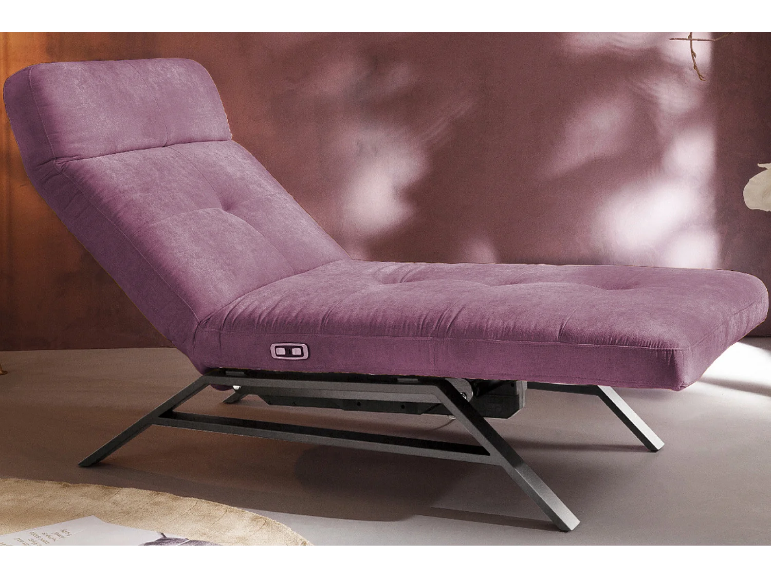 Chaise - Violetta velluto - AMERIVA