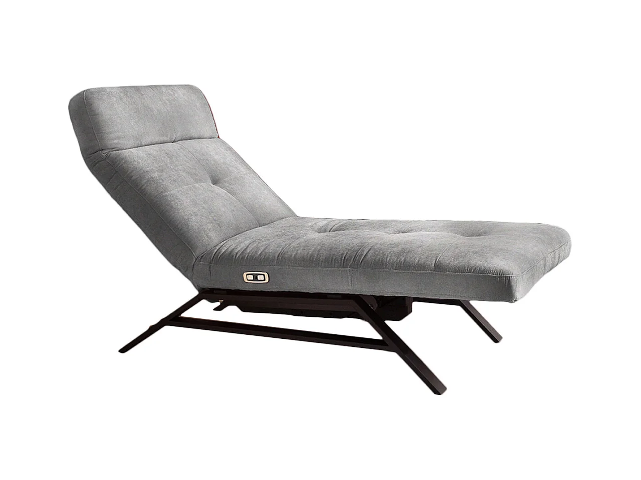 Chaise - Gris terciopelo - AMERIVA