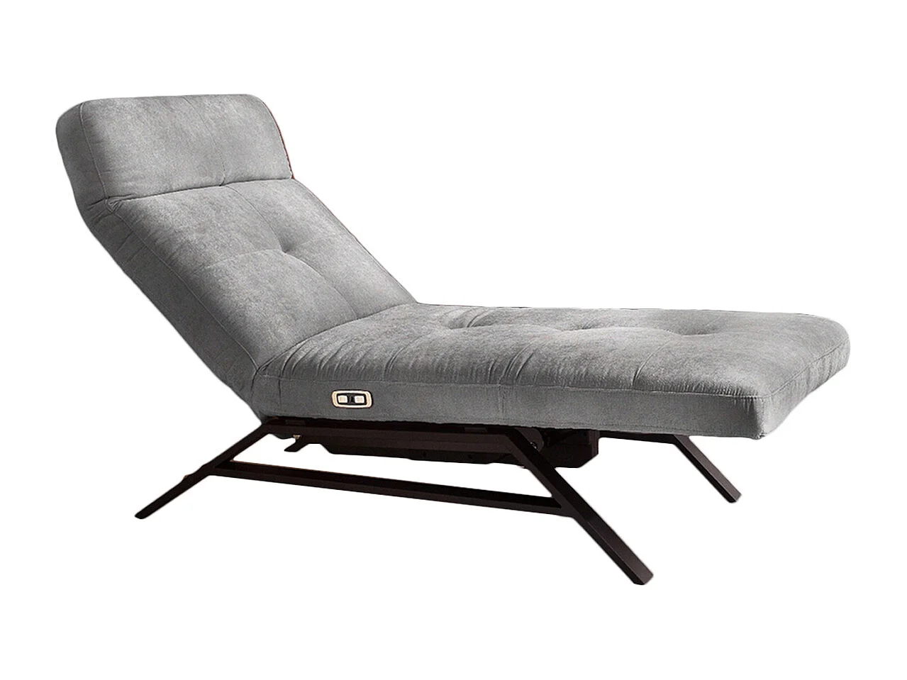 Chaise longue - Gris Velours - AMERIVA