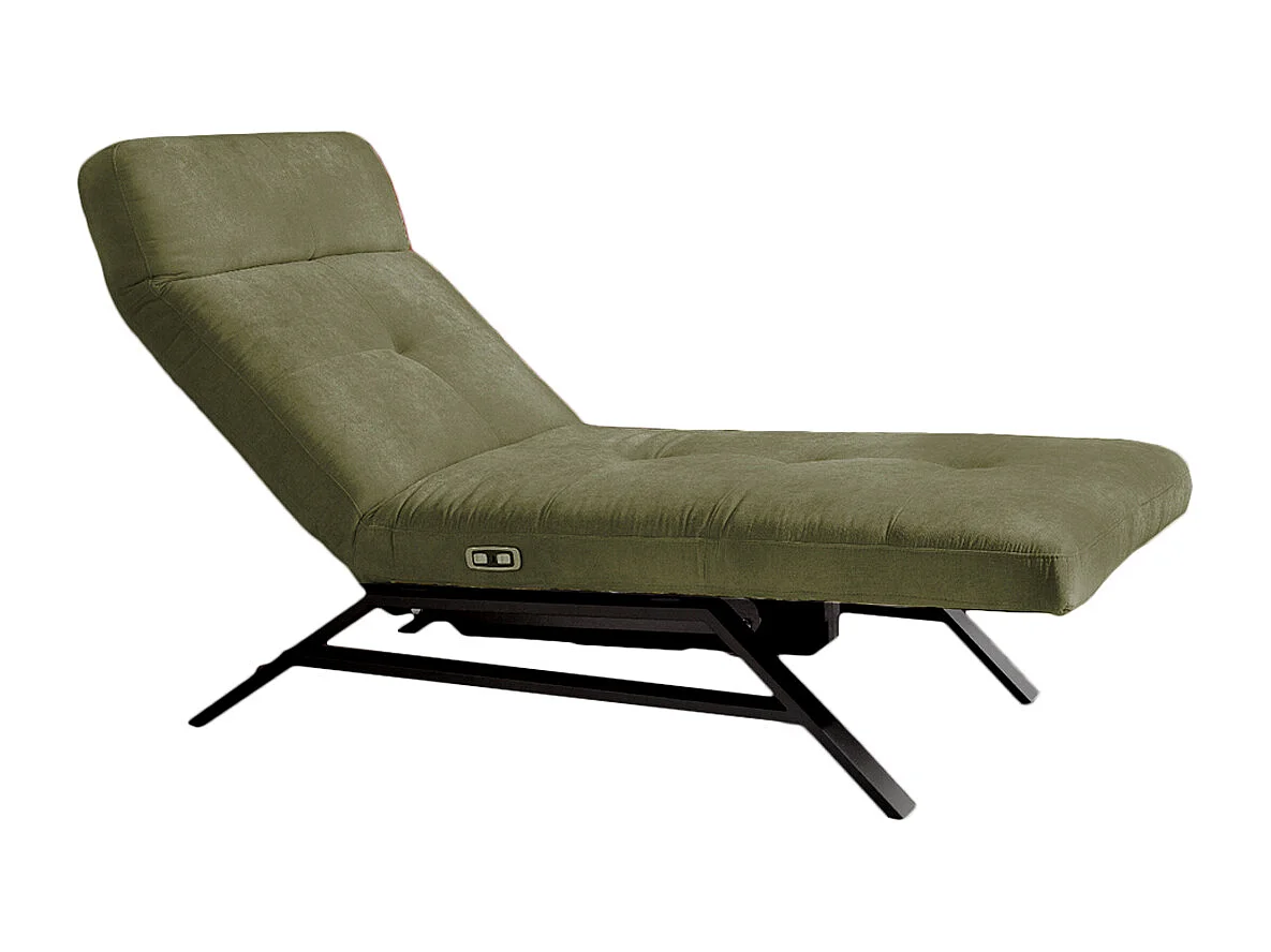 Chaise - vert foncé Velours - AMERIVA