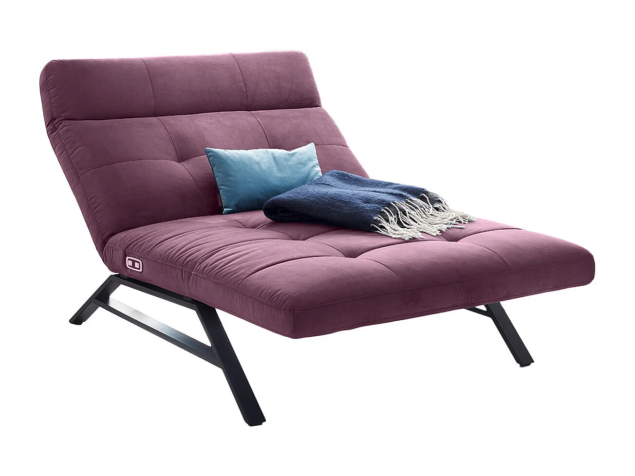 Chaise longue - Violetta velluto - AMERIVA