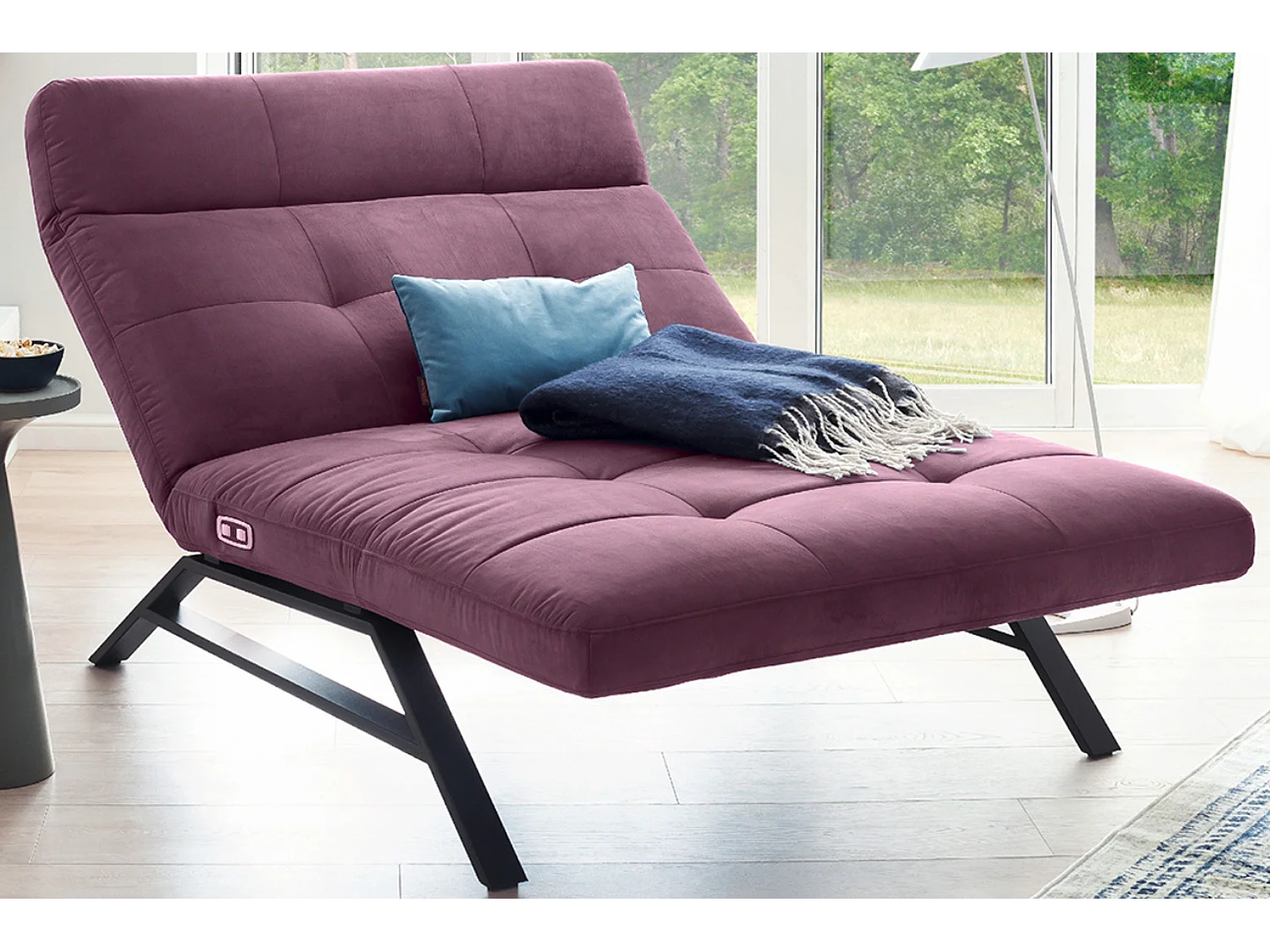 Couch - Violet Fluweel - AMERIVA