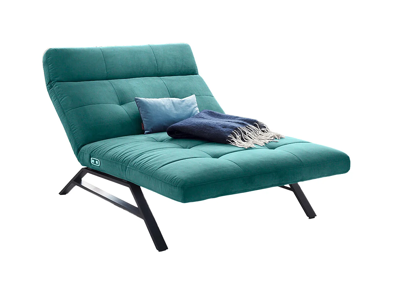 Chaise - vert émeraude Velours - AMERIVA