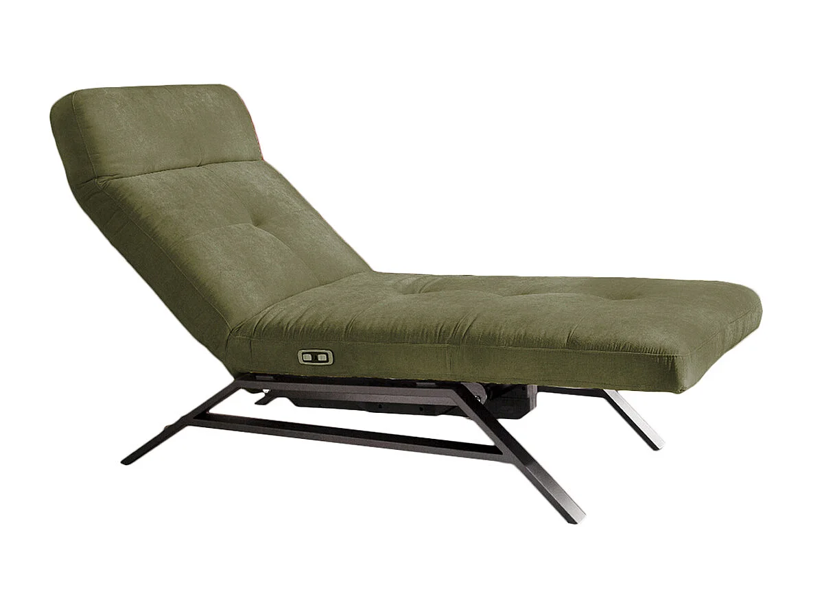 Chaise - vert foncé Velours - AMERIVA