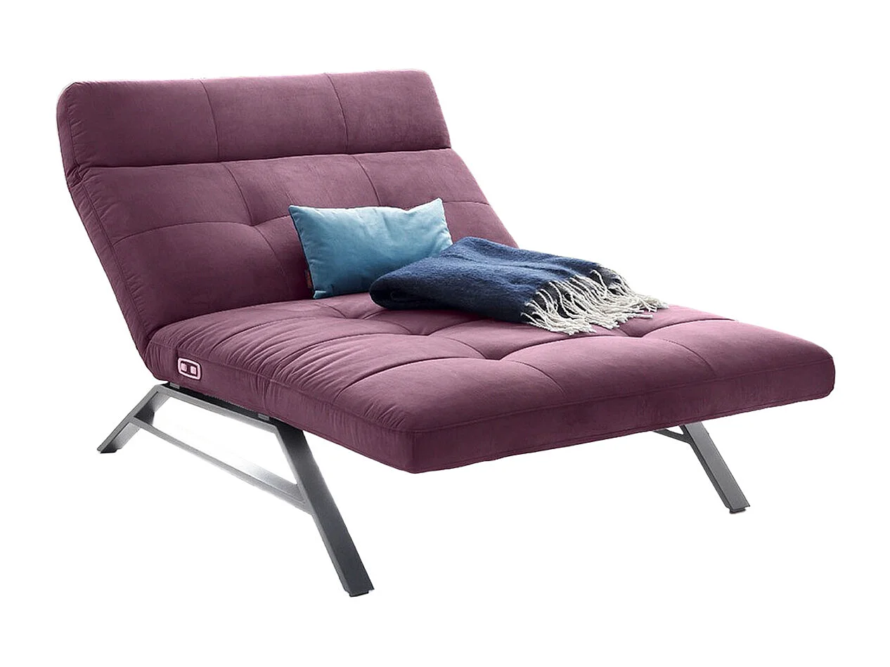 Chaise longue - Violetta velluto - AMERIVA