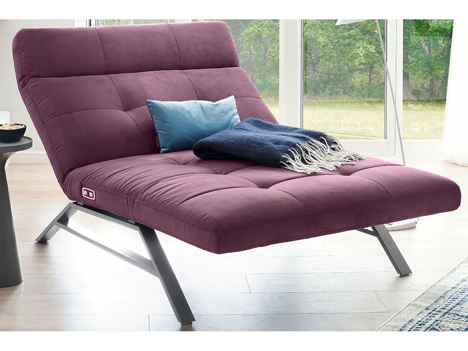 Chaise - Violetta velluto - AMERIVA