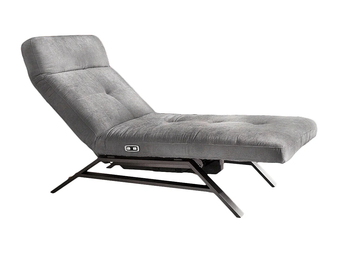 Chaise - Gris terciopelo - AMERIVA