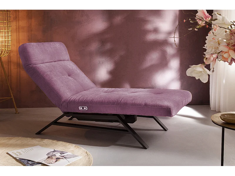 Chaise - Violeta terciopelo - AMERIVA