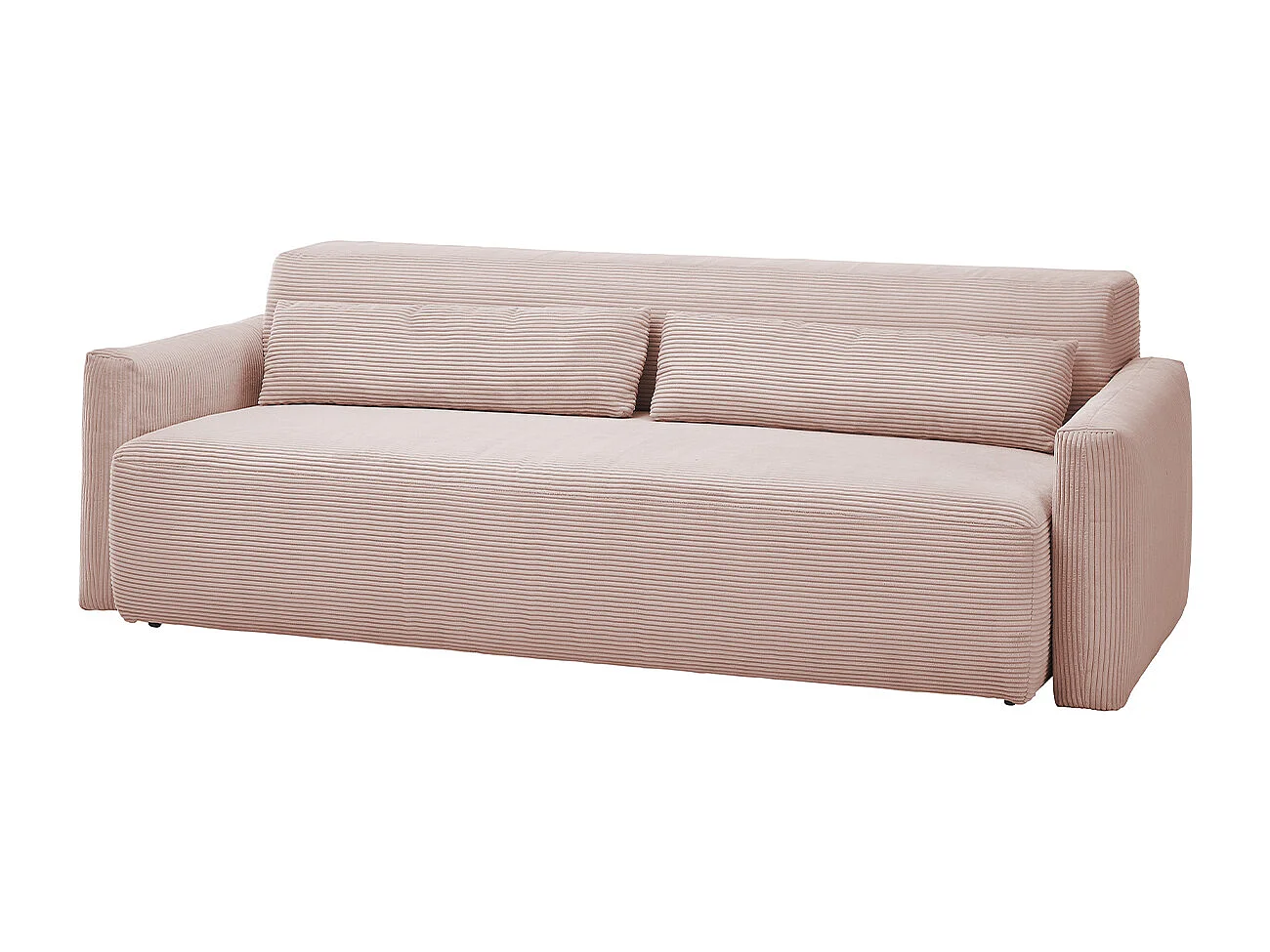 Schlafsofa - Pink Cord - NEO