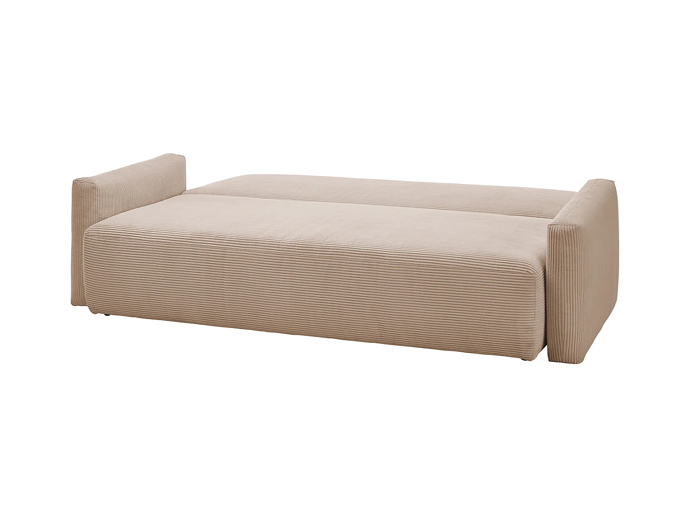 Schlafsofa - Taupe Cord - NEO