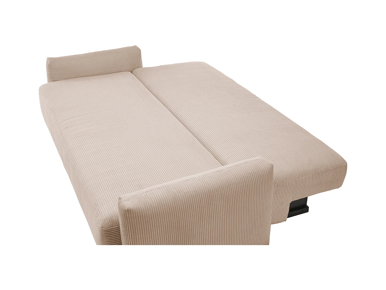 Schlafsofa - Taupe Cord - NEO