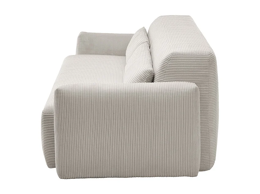 Schlafsofa - Grau Cord - NEO