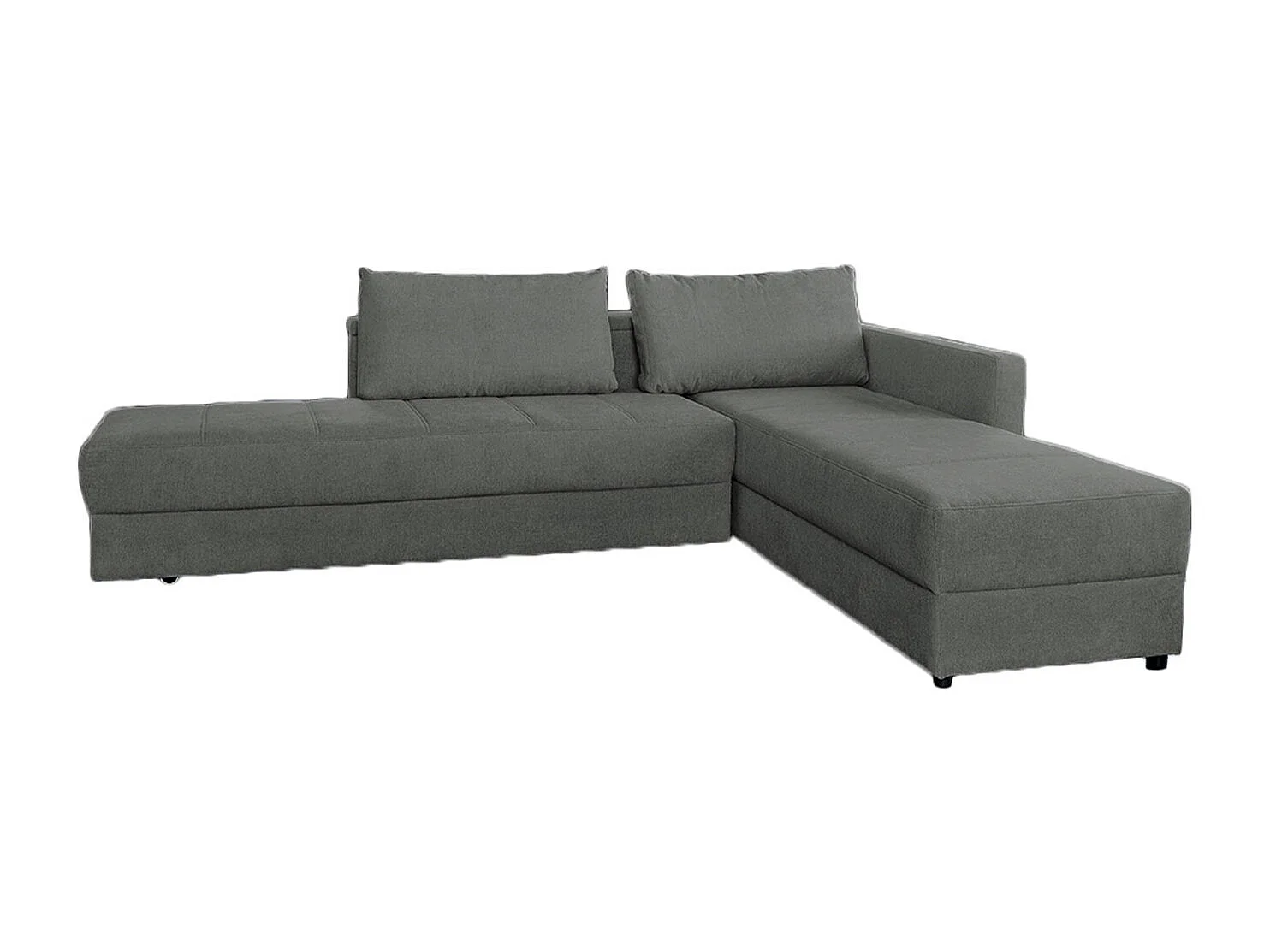 Slaapbank - Grijs Geweven stof - IDA