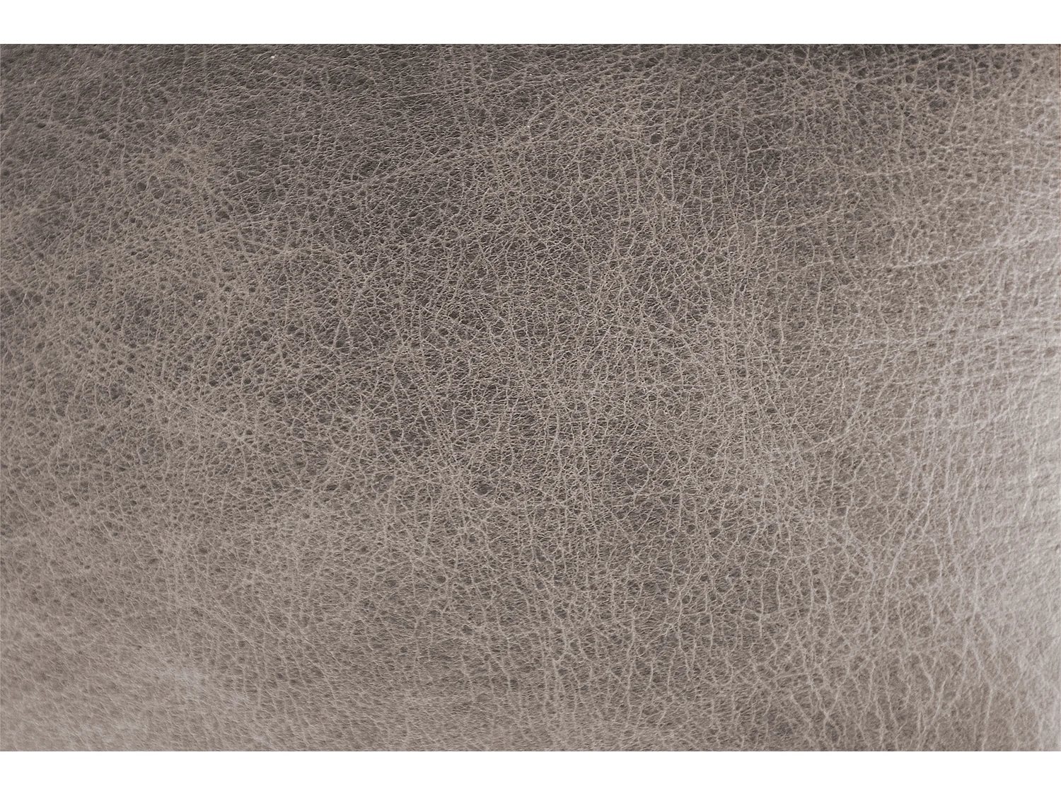 Ecksofa - Hellgrau Leder - BLOOM