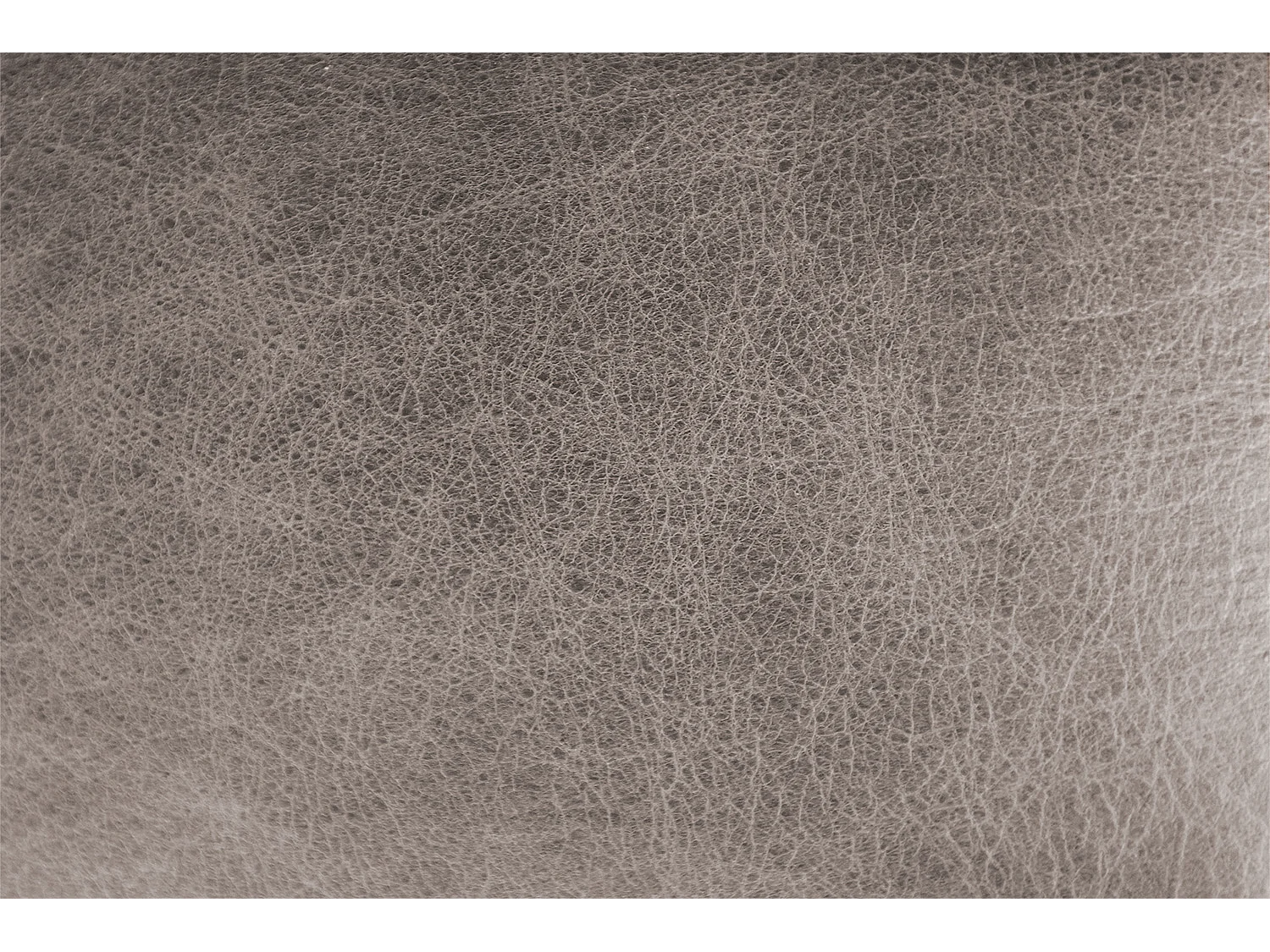 Ecksofa - Hellgrau Leder - BLOOM