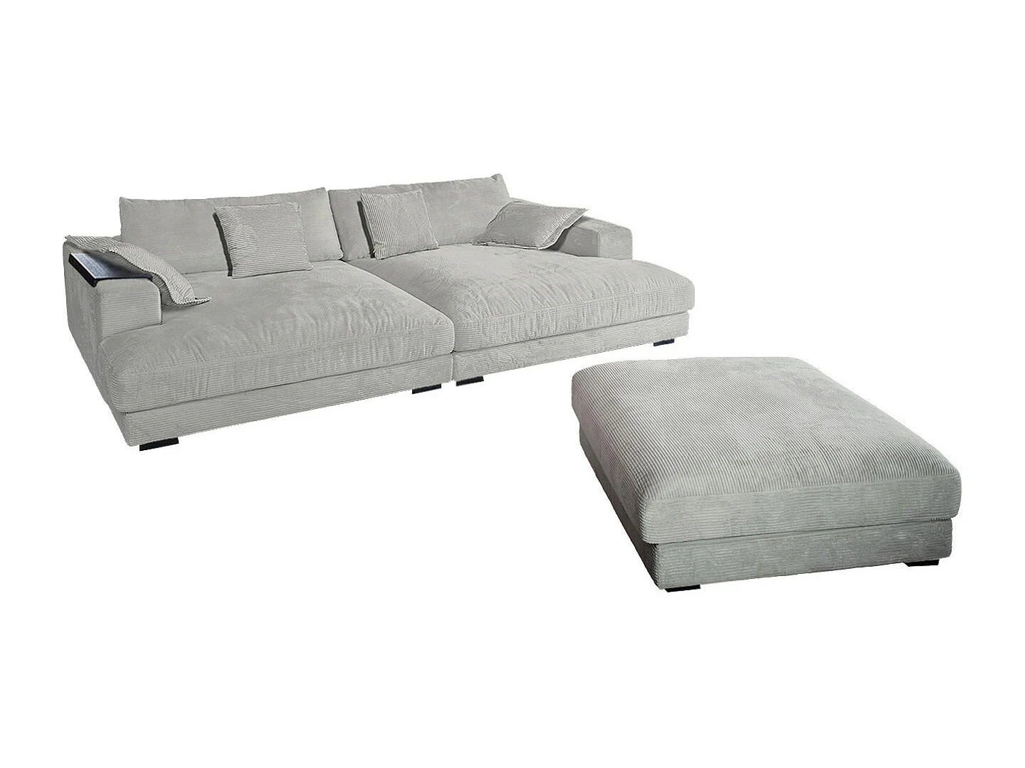 Sofá - gris claro Pana - MADELINE