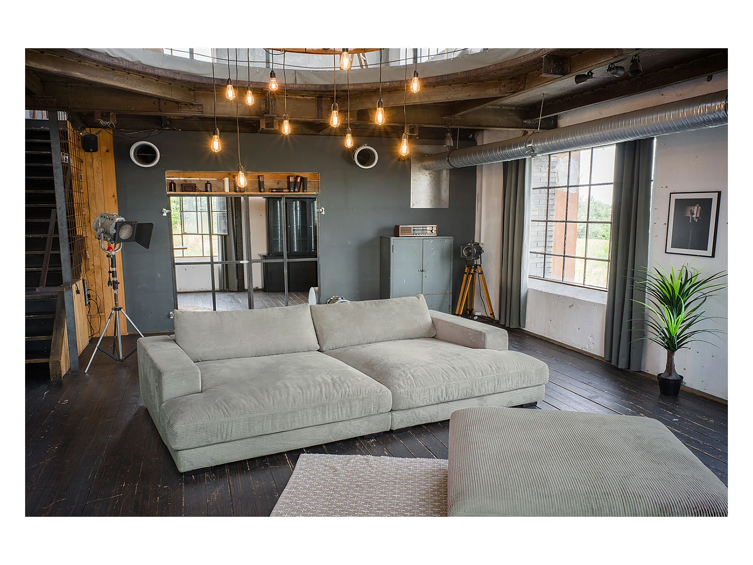 Big - Hellgrau Cord - MADELINE