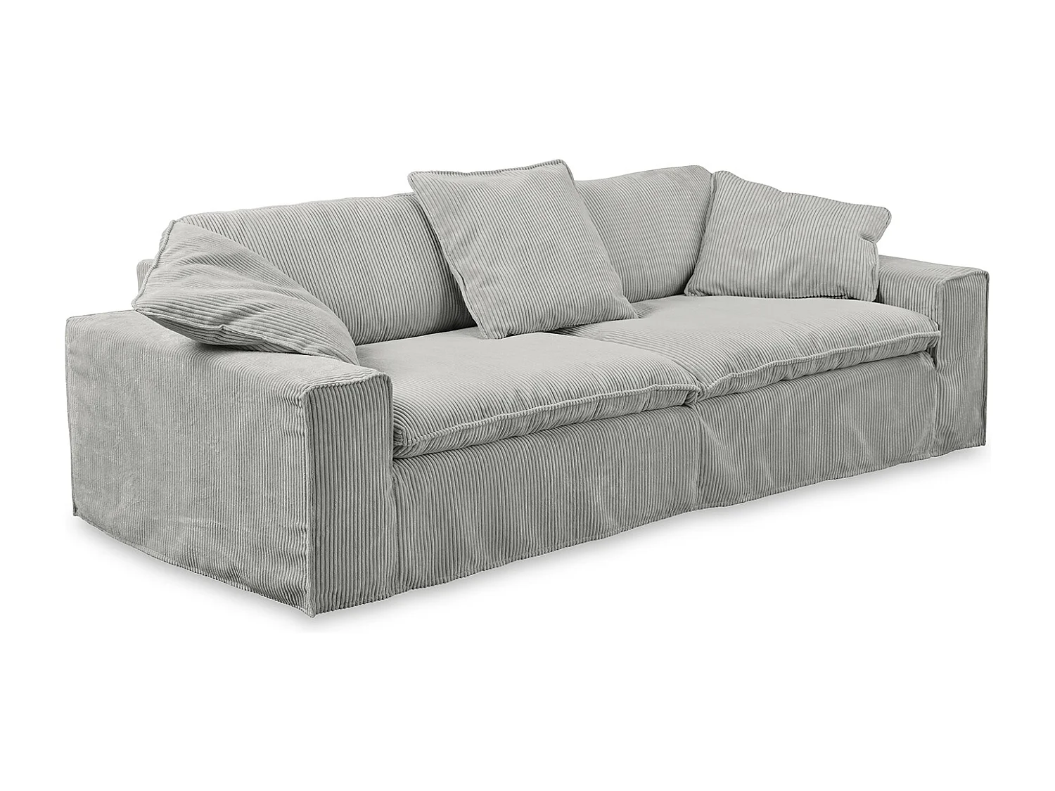 Divano - Grigio Velluto a coste - NETTA