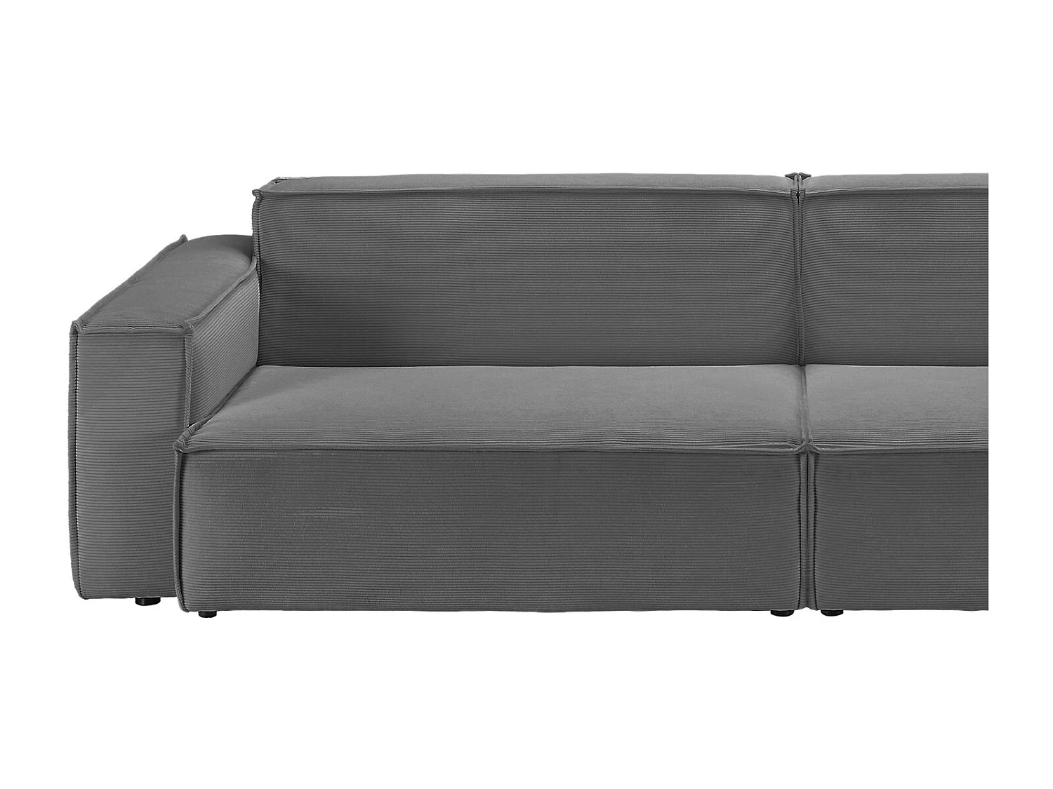 Sofa - Anthrazit Cord - SAMU