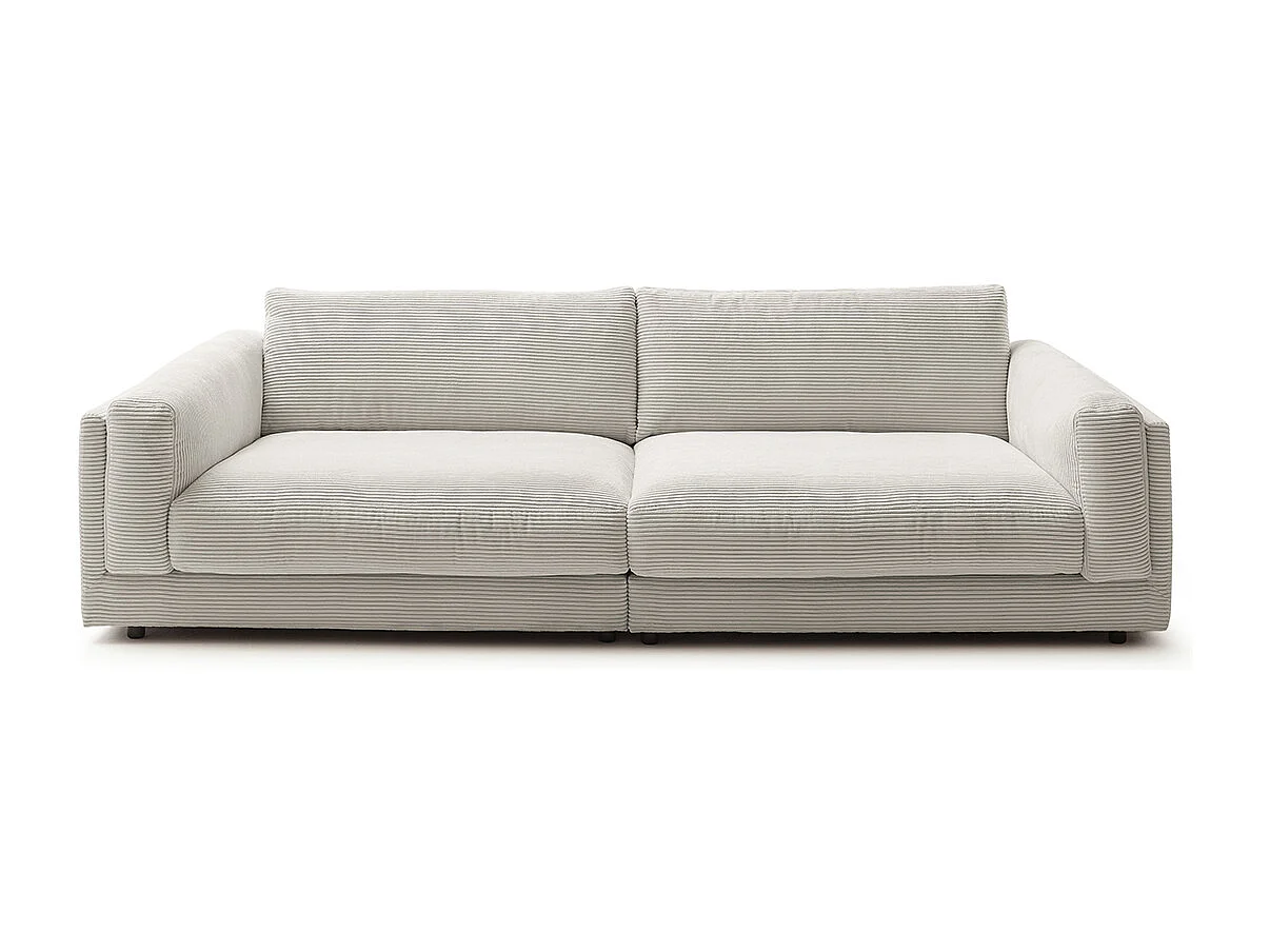 Divano - grigio pietra Velluto a coste - RAINA