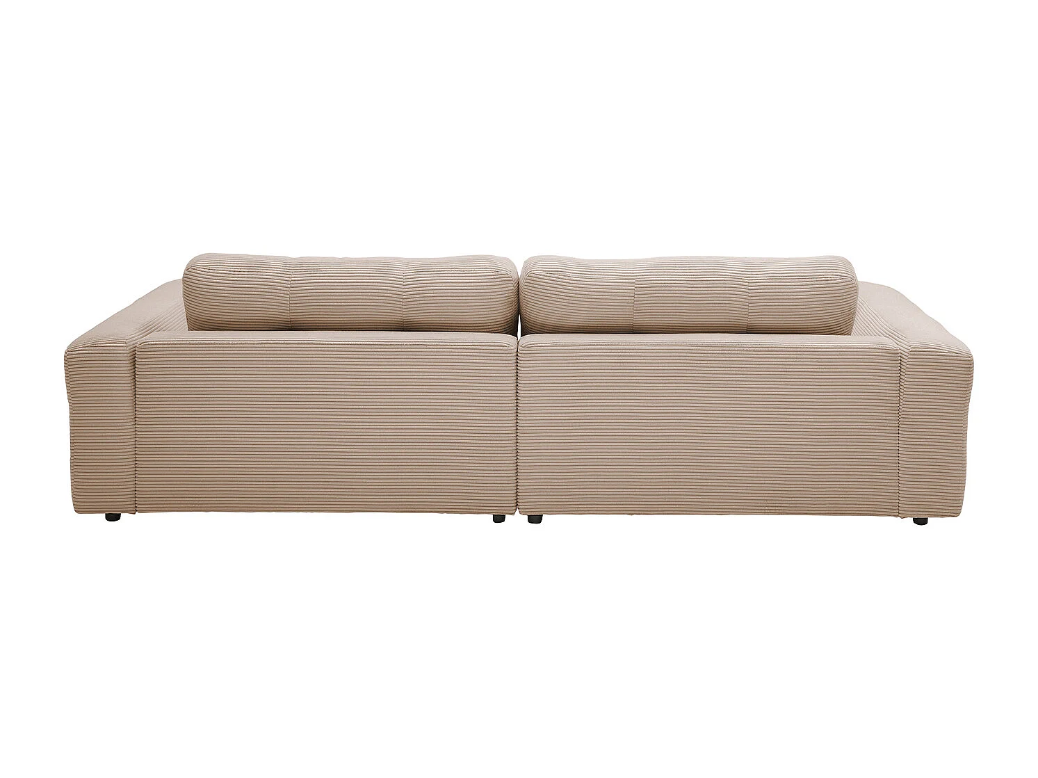 Ecksofa - Taupe Cord - MIKA