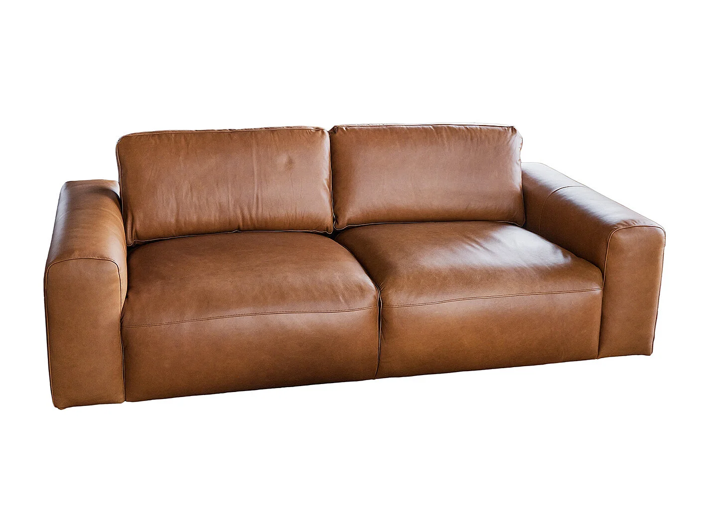 Sofa - Braun Leder - BODHI