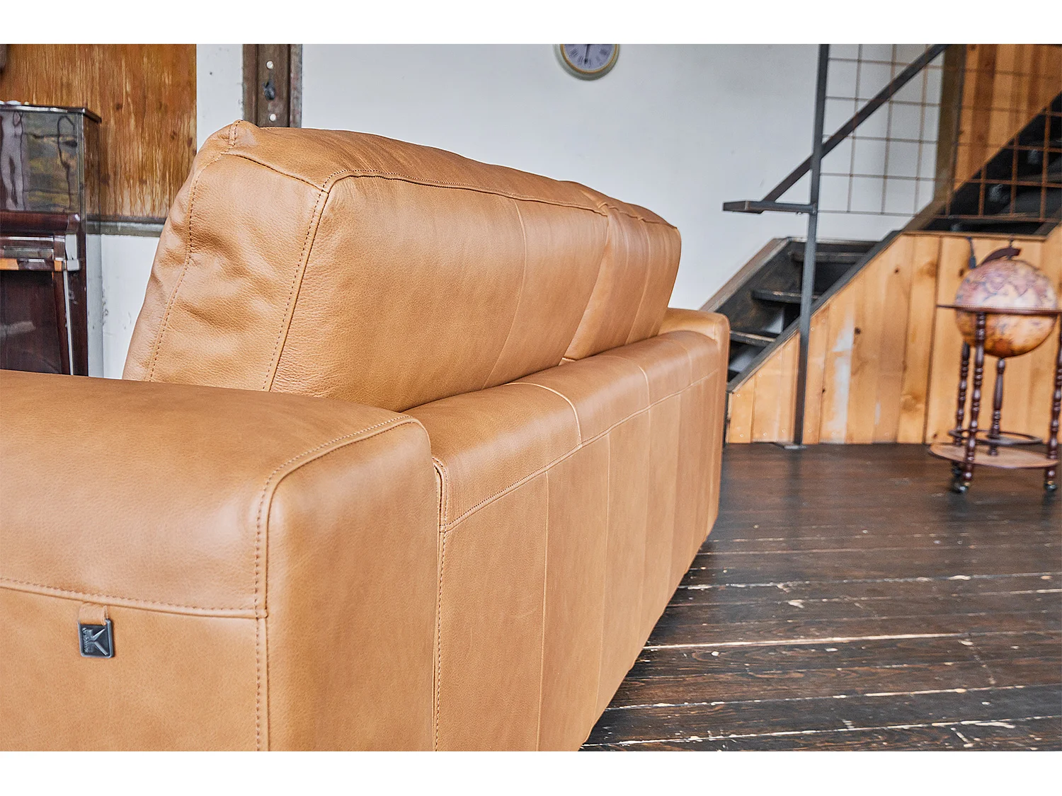 Sofa - Braun Leder - BODHI