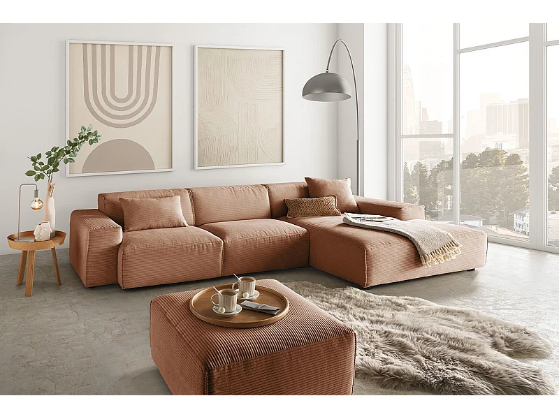 Sofá - marrón Pana - RANI