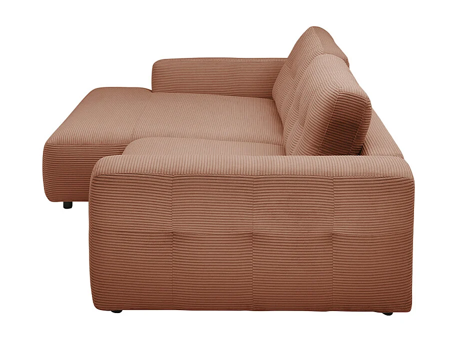 Ecksofa - Braun Cord - MIKA