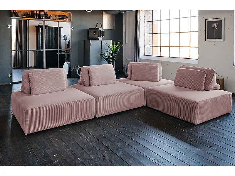 Modulaire - Roze Koord - WIOLO SOFT