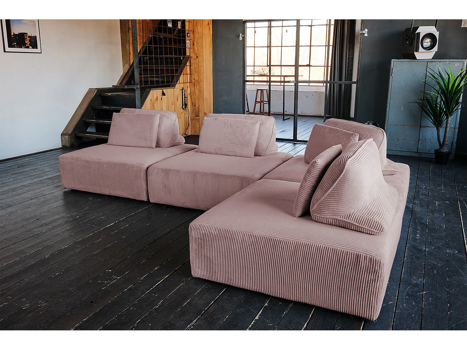 Modulaire - Roze Koord - WIOLO SOFT