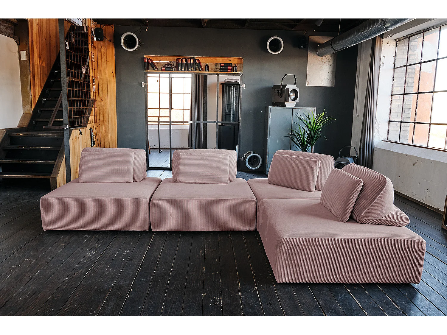 Modulaire - Roze Koord - WIOLO SOFT