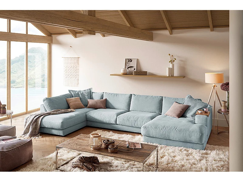 Levend - Lichtblauw Koord - MADELINE