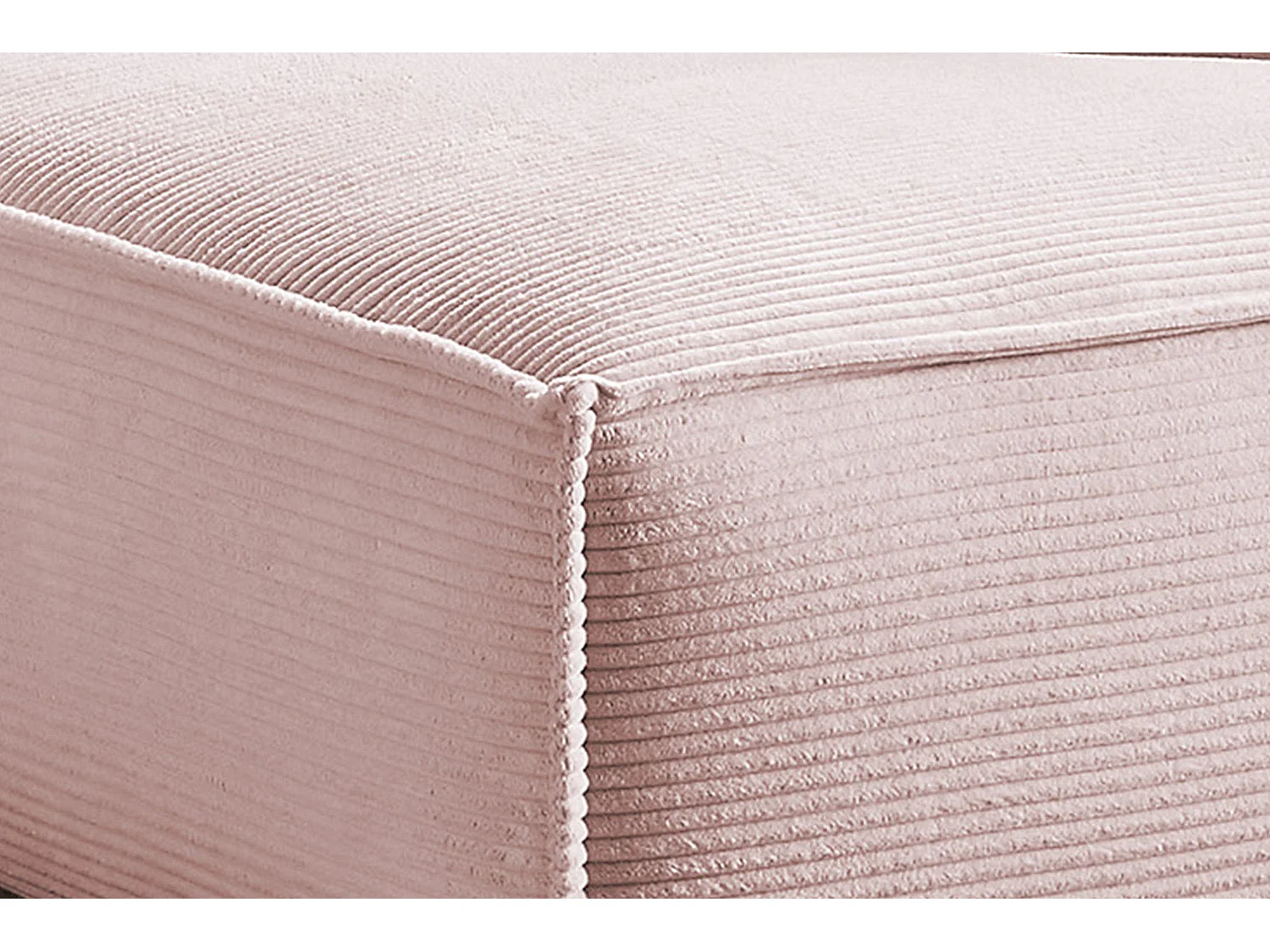 Canapé - Rose Velours côtelé - SAMU