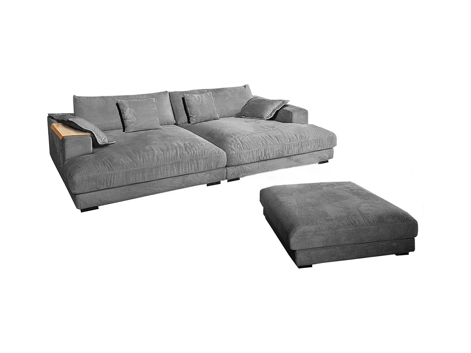 Big - Grau Cord - MADELINE