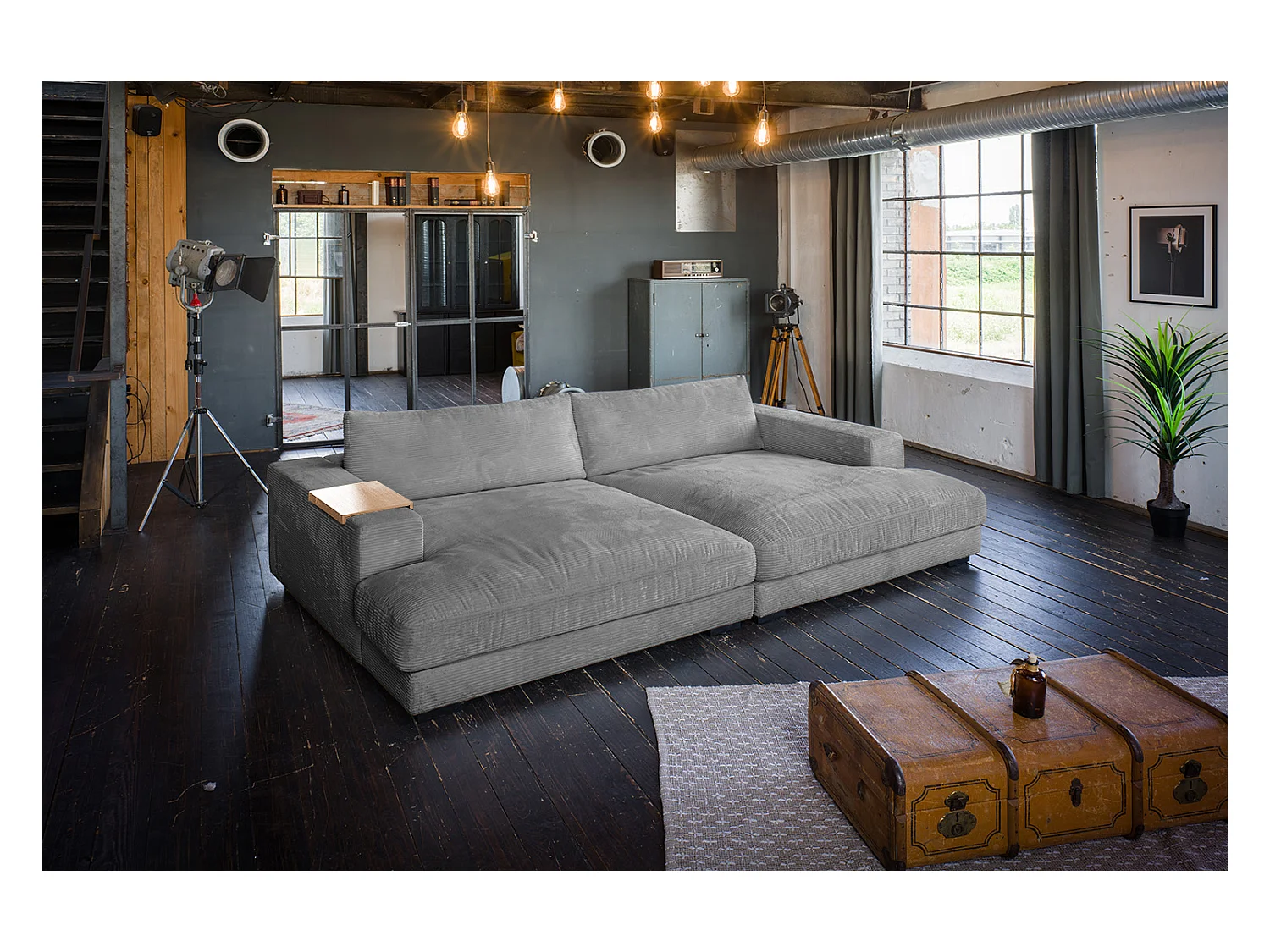 Big - Grau Cord - MADELINE