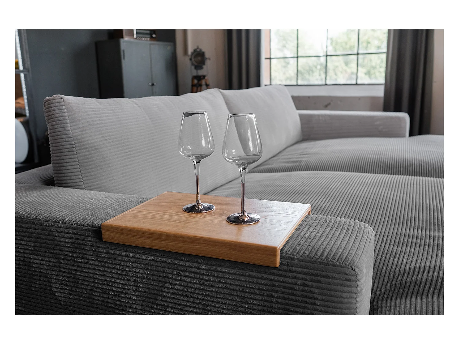 Big - Grau Cord - MADELINE