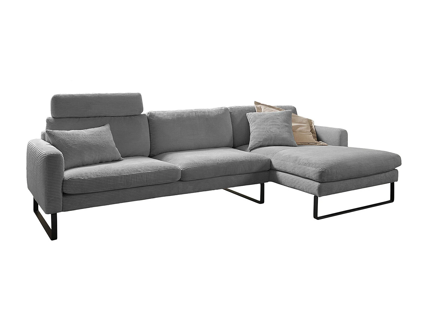 Sofá - Gris Pana - RICARDA